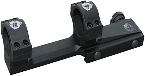 1in Cantileverd Ring Set, Low, Black, 01-001-10L