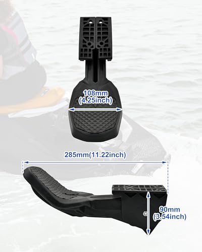 POKIAUTO Boarding Fold-Down Step for Sea Doo Spark Accessories, Reboarding Step Ladder Sea-Doo Spark Watercraft Step Kit, Replace #295100494 295100642