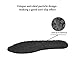 GULELAYAR Black Rubber Sole Replacement DIY Shoe Repair Particle Pattern Anti-Slip Soles