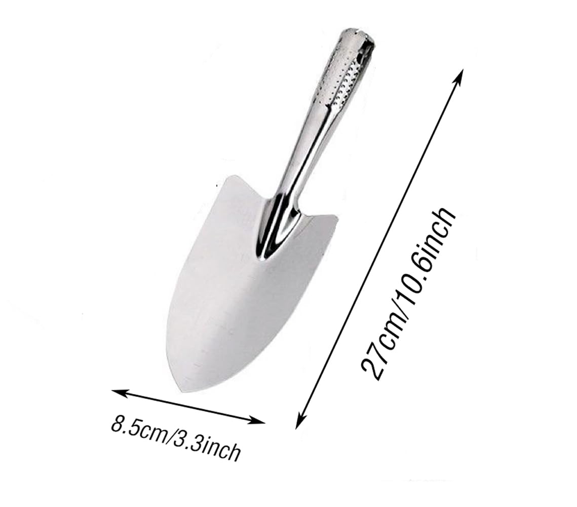 Stainless Steel,Soil Sampling Shovel,Gardening Tools,Garden Shovel Hand Trowel,Gardening Hand Spade Tool for Planting, Transplanting, Weeding, Digging