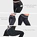 CompressionZ High Waisted Capri Compression Leggings for Women Tummy Control - Workout, Gym, Pilates, Travel, Yoga Pants Black 2X-Large
