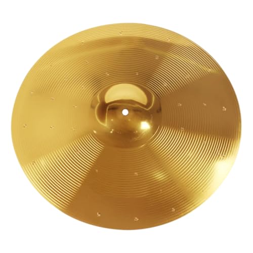 ibasenice Drum Cymbals Set Crash Cymbal for Jazz Drum Set Metal Stand Easy to Carry