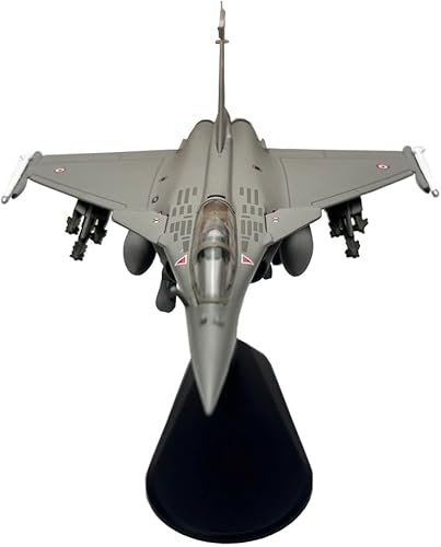 Miniatura 5 de 1100 France Rafale C Libia War Fighter Jet Avión de metal militar fundido a troquel modelo para colección o regalo (Rafale)