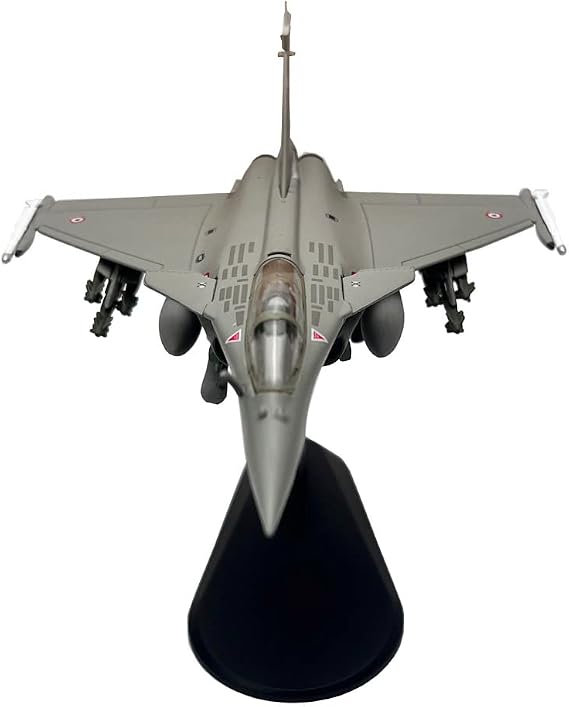 1:100 France Rafale C Libya War Fighter Jet Aircraft Metal Military Diecast Plane Model for Collection or Gift (Rafale)