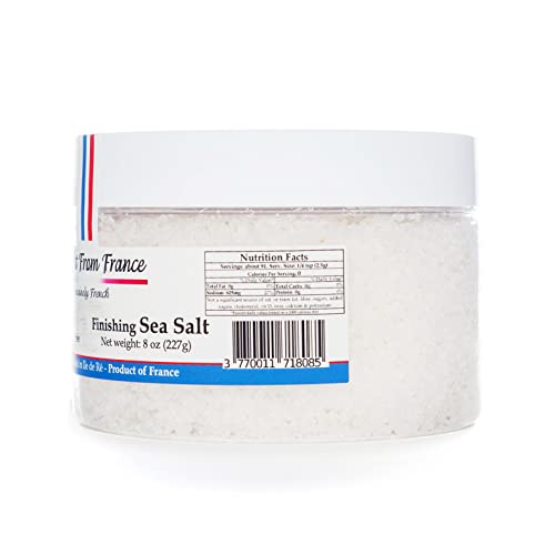 Straight From France French Fleur De Sel Finishing Sea Salt (8 Oz) #TOP2