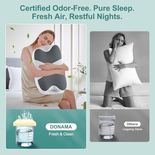 Save 67% on DONAMA Cervical Memory Foam Pillow with Cooling Cover - Image 6