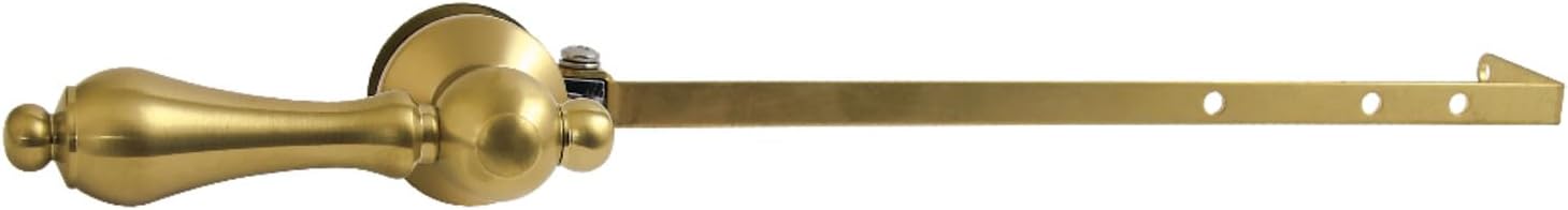 Kingston Brass KTALD37 Bel-Air Universal Front or Side Mount Toilet Tank Lever, Brushed Brass