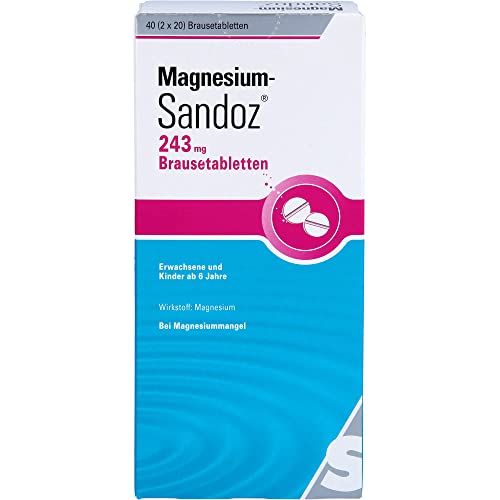 Magnesium-Sandoz 243 mg Brausetabletten, 40 Stück