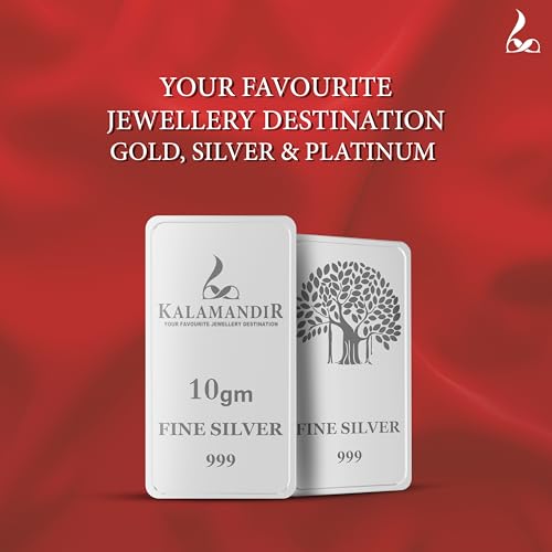 Image of 999 Purity Silver Bar Laxmi | A Timeless Investment | Sealed for Safety Gift for Diwali, Wedding, Puja | BIS Hallmarked | Sealed & Tamper-Proof Packaging - Kalamandir Jewellers