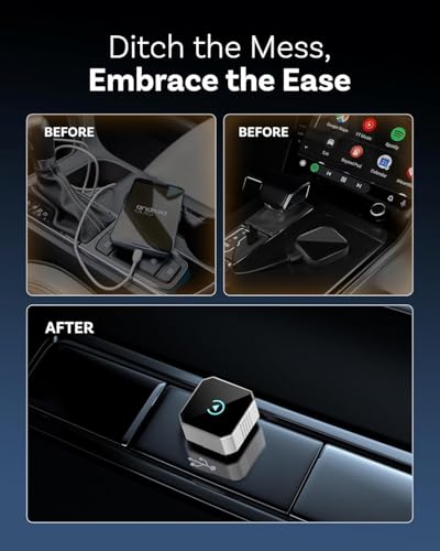 MIXGOLD 2-in-1 Wireless CarPlay