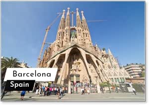 FC Barcelone Aimant à Frigo 3D - Rouge/Bleu FC Barcelone Aimant à Frigo 3D - Rouge/Bleu