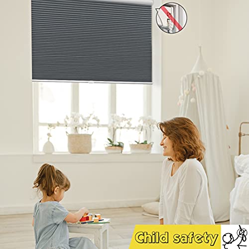 image for Keego Blackout Cordless Window Shades Blinds for Windows-Custom Cut to