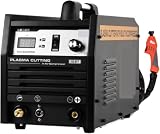 Taglierina al plasma con compressore incorporato, frequenza variabile per lega/rame/alluminio, tagli puliti da 1/2", saldatrice integrata con pompa ad aria