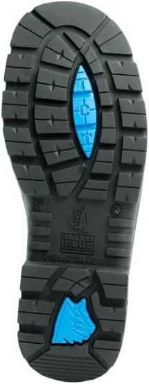 Steel Blue Men's 6-inch Elastic Sided Steel Toe Hobart Work Boot, Black - Image 9