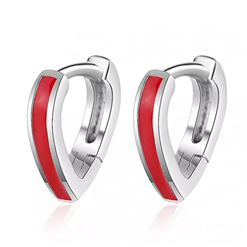 Boucle d'oreille en argent sterling pour le quotidien des femmes actives