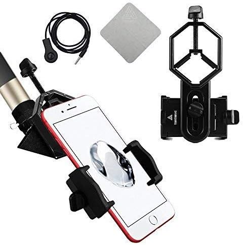 New Universal Cell Phone Adapter Mount-Compatible with Binocular Monocular Spotting Scope Telescope - for iPhone Sony Samsung Moto Etc (Mount)