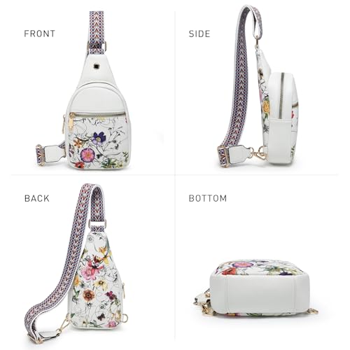 VONMAY Women Small Sling Bags Crossbody Purses Shoulder Backpack Lightweight Chest Bag for Hiking Cycling Work Travel3