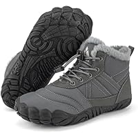 Mishansha Barefoot Niños Botas Niña Invierno Botines Niño