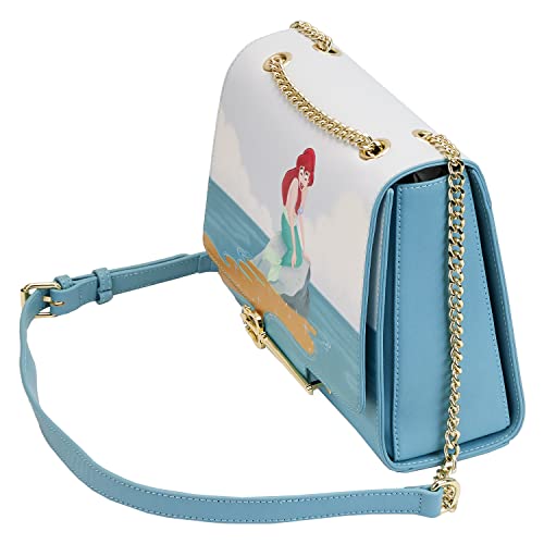 Loungefly Disney Little Mermaid Triton's Gift Crossbody Bag3