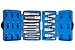 J&R Quality Tools 20pc XZN 12 Point MM Triple Square Spline Bit Socket Set Tamper Proof Set