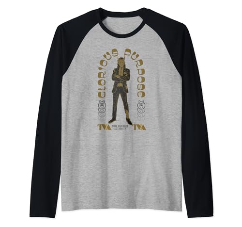 Marvel Loki Glorious Arch raglan le haut idéal pour afficher votre style geek