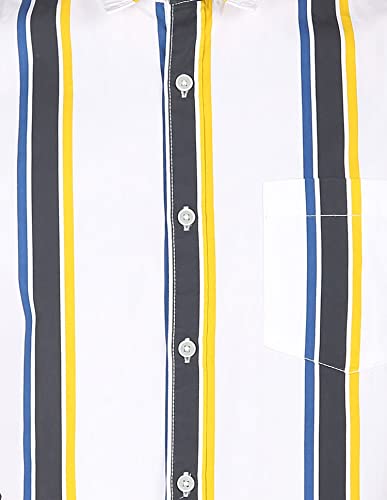 Image of Ruggers Men's Striped Fitted Shirt