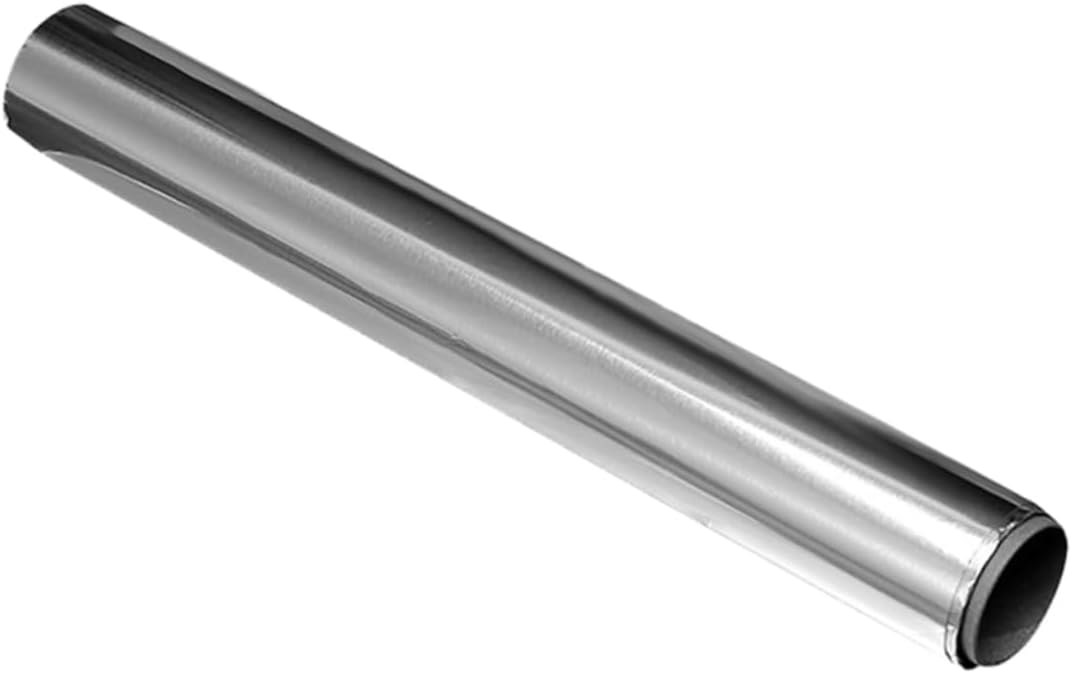 ORFOFE 4rolls Heavy Duty Aluminum Foil Dual-sided Food Wrap for Baking Bbq and Catering for Healthy Cooking Seafood and Easy Cleanup