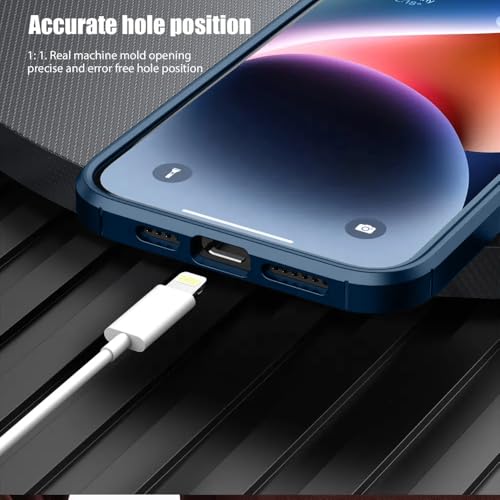 Image of KARWANBack Cover |Shockproof Bumper Case | Full Camera Protection | Raised Edges | Super Soft Side TPU | Bumper Case for Samsung Galaxy S24 -Blue