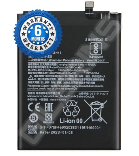 Original BN46 Battery for Redmi 7 / Note 8 / Note 6 / Y3 Battery with 6 Month Warranty**** (SEP0101)