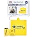 Secure 14CSET-1Y Chair Exit Alarm Set for Elderly Fall Management and Wandering Prevention - Caregiver Alert Monitor and Wheelchair Sensor Pad Patient Safety Aid