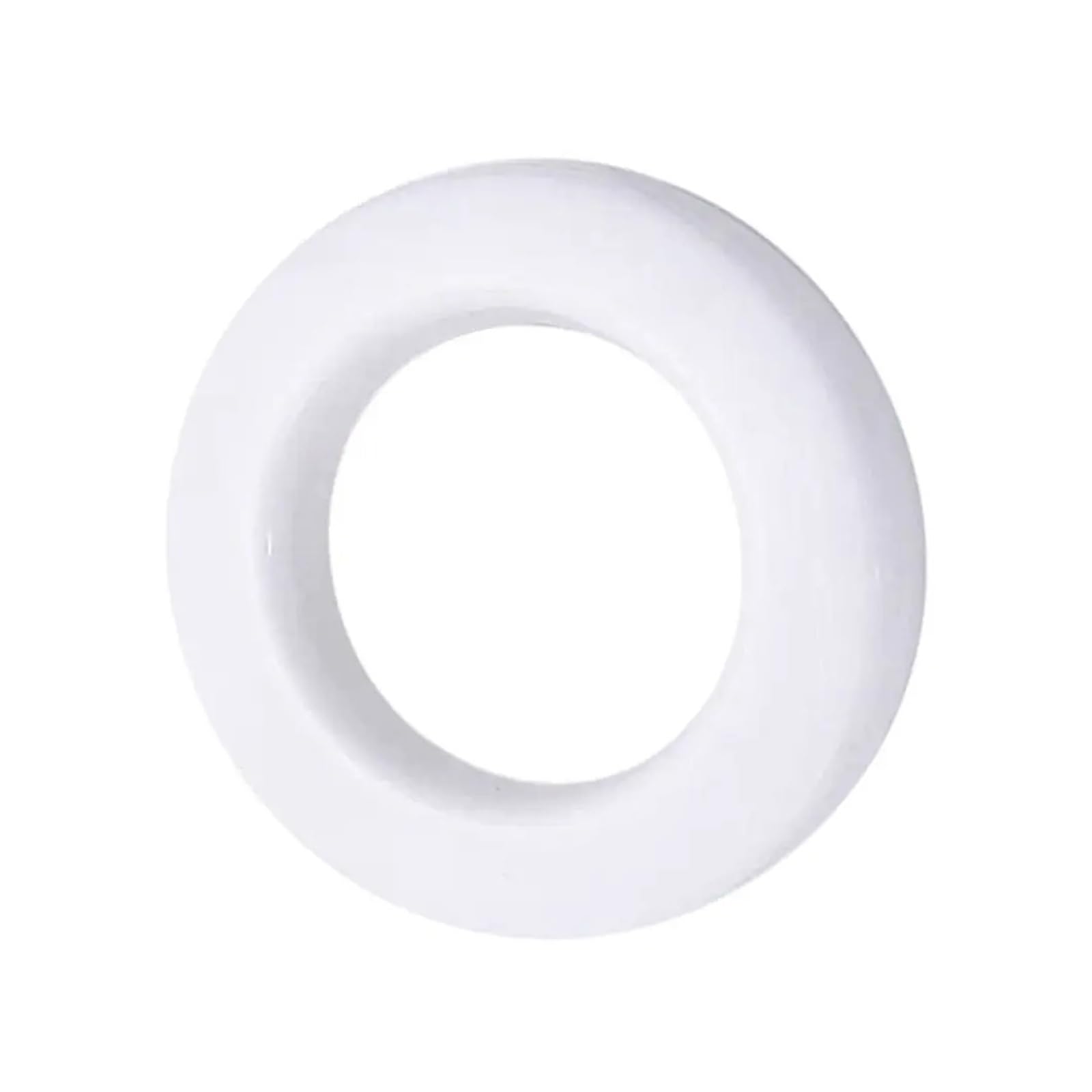 Curtain Grommets 80Pairs Curtain Accessories Plastic Grommet Mute Hanging Eyelet Ring Curtains Top Home Decoration for Curtains Drape(Ivory white)