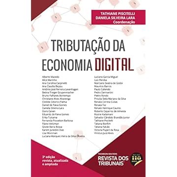 Capa do livro Tributação da Economia Digital 3º edição