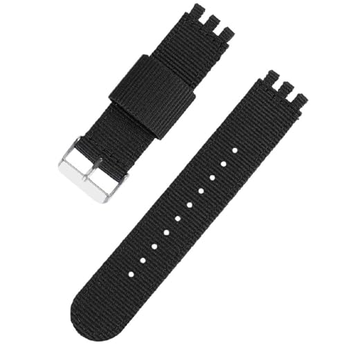 Bracelet de montre en toile 20mm 19mm à dégagement rapide pour hommes et femmes