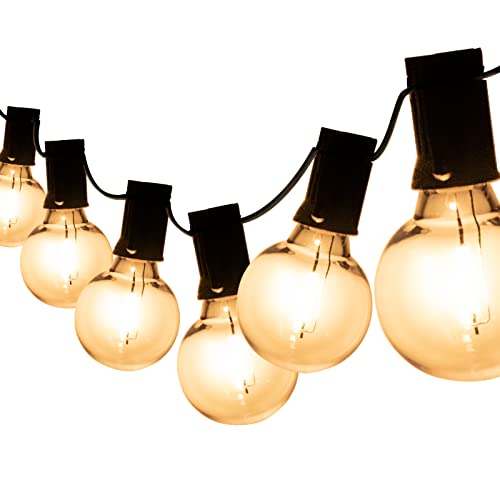 Wellwerks Guirnalda Luces Exterior, 27+2 Bombillas Guirnaldas Luminosas G40 7,5m Cadena de Luz IP44 Impermeable, luces exterior jardin decorativas para Garden, Patio, Fiestas, Bodas, Festivales, etc Cover