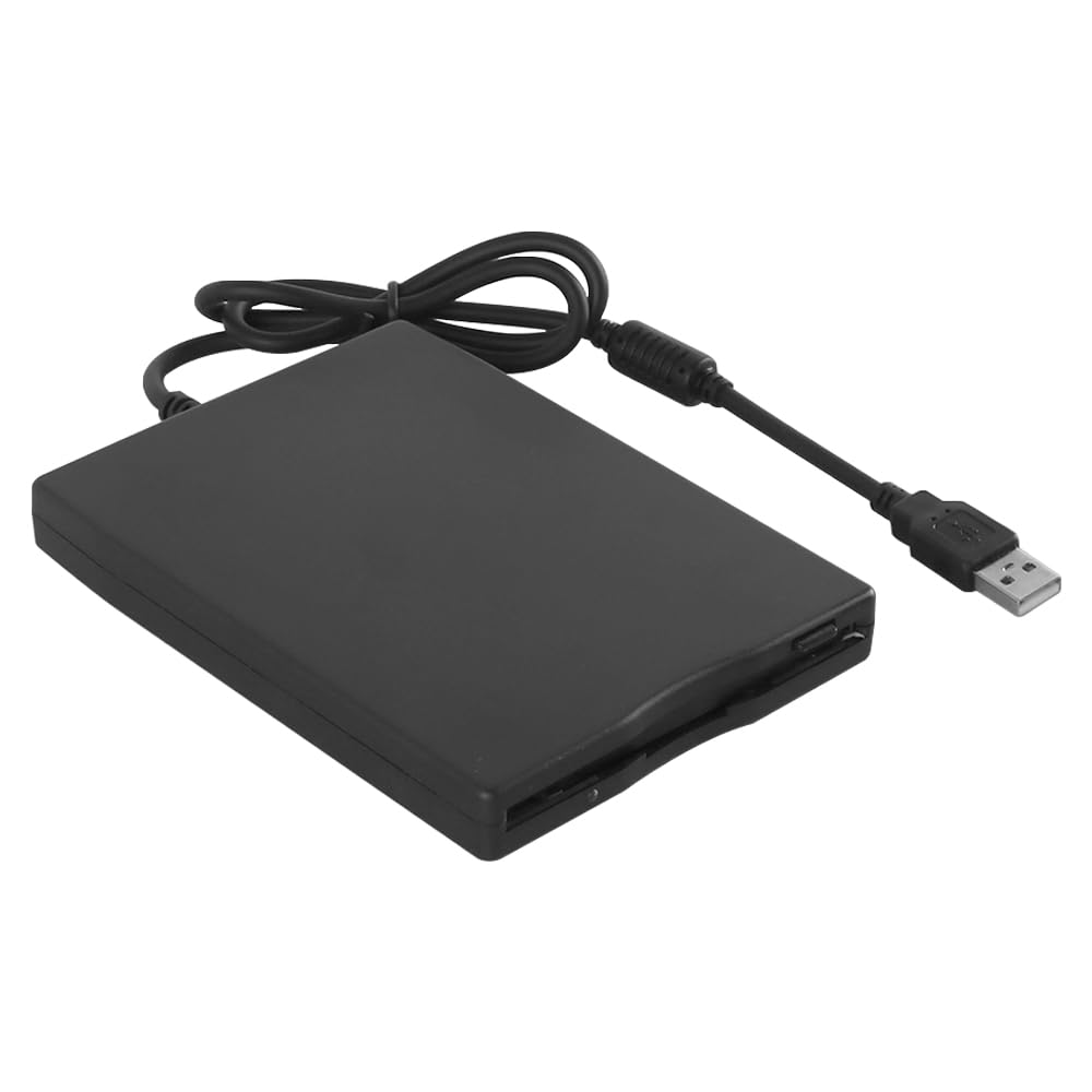 Unidad de Disquete portátil USB de 3,5 Pulgadas Lector de Unidad de Disquete Externa USB de 1,44 MB para Win 98se 7 8 Me 2000 XP Vista Pc Os8.6 o Superior