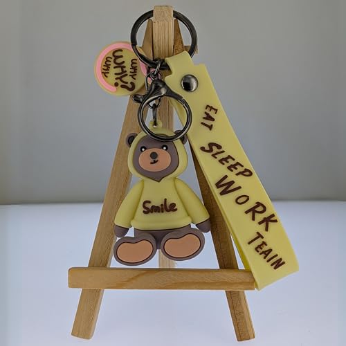 Image of OTTAVO Cute Cartoon 3D Silicone High -Quality PVC Material Keychain, Suitable for Boys and Girls - Pack of 1.