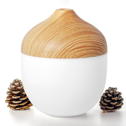 Small Humidifiers For Bedroom - 400ML Mini Desk Personal Humidifier, Portable Cool Mist Humidifiers For Room Baby Travel Plant Office Home, Super Quiet, Easy Clean, C