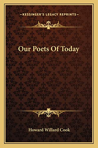 Our Poets Of Today