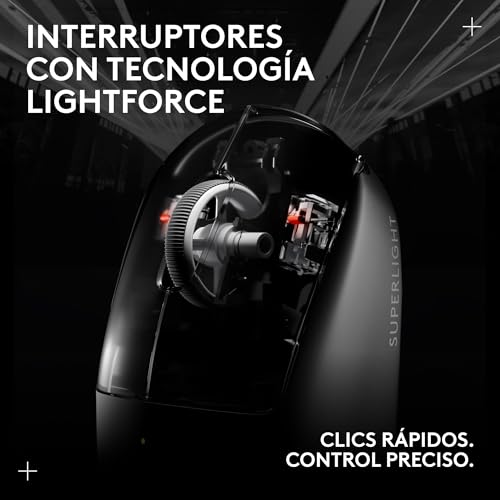Logitech G Pro X Superlight 2, Ratón inalámbrico para Gaming - Imagen 6