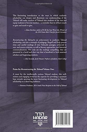 Reconstructing the Talmud: Volume Two: Volume Two