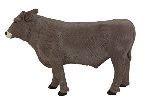 Safari S161329 Farm Brown Swiss Bull Miniature #TOP1