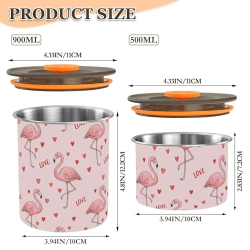 Envase para café inoxidable 900 ml domiking miniatura 2