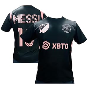 YOUTH Messi Jersey | Miami Away Jersey 23/24#10, Black
