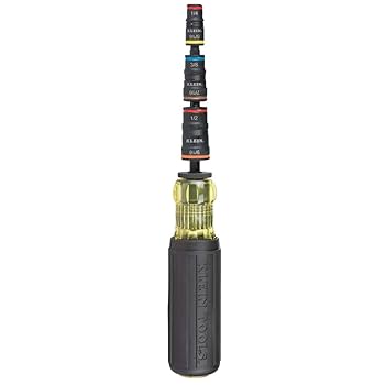 セブンページ Amazon.com: Klein Tools 32910 Impact Driver, 7-in-1 SAE