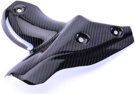 Bestem Carbon Fiber Exhaust Heat Shield Protection Cover for Ducati Streetfighter S 848