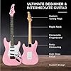 Best Epiphone Electric Guitar : Top 5 Review and Buyer’s Guide 34 Best Choice Products 39in Full Size Beginner Electric Guitar Starter Kit w/Case, Strap, 11W Amp, Strings, Pick, Tremolo Bar - Pink #3