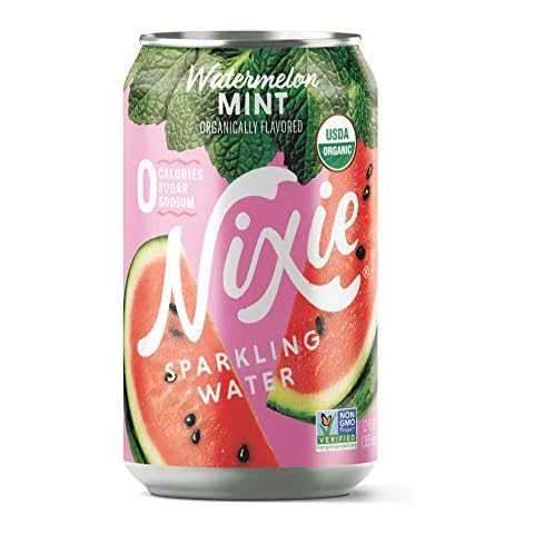 Nixie Sparkling Water, Watermelon Mint 24-Pack Cover