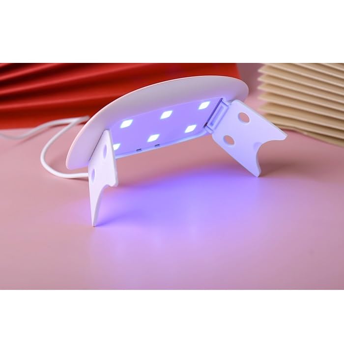 Quick Drying Small Phototherapy Machine Nail Art Machine Nail Art Lamp Nail Art Baking Lamp (D Unified Size) - Image 6