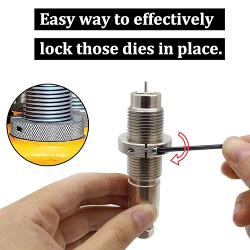 ZOEKIM 6 peças de anéis de bloqueio de matriz se encaixam em matrizes e acessórios rosqueados padrão