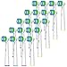 8 Count Compatible Oral b replacement brush heads Sensitive Clean Professional Sensitive Gum Care,Extra Soft Bristle,especially good for Sensitive Gums and Teeth.Premium Quality with affordable price.